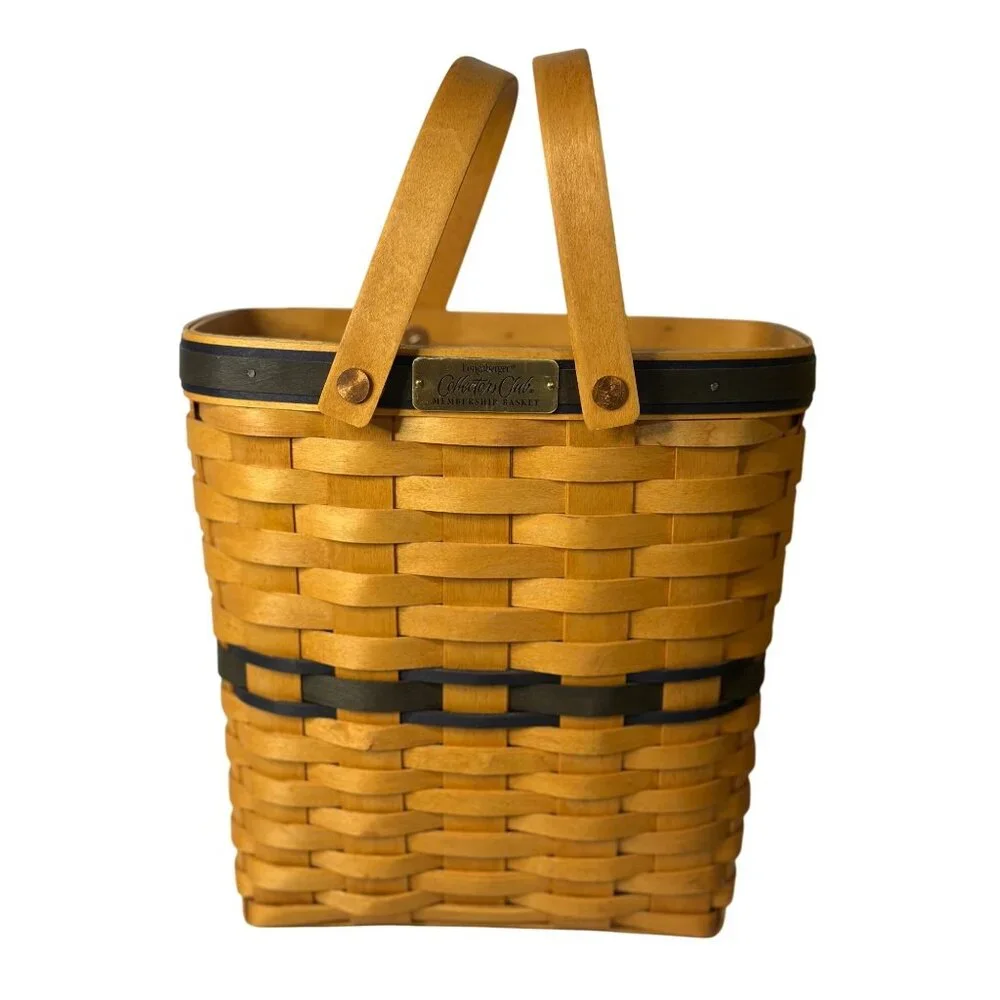 VTG Longaberger Collectors Club Membership Charter Member Basket‎ w/ Liner